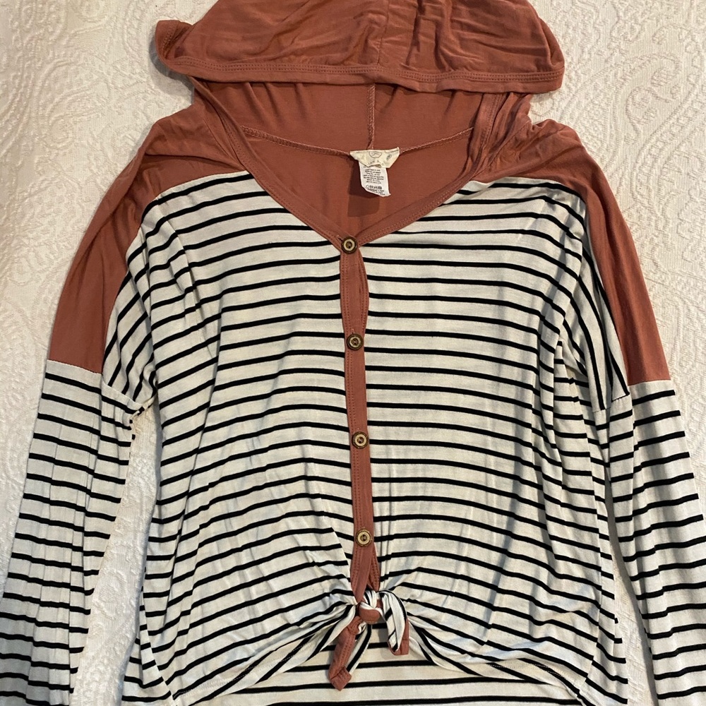 Liam and Co front knot top